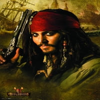 Trendovi međunarodni Pirati s Kariba Depp plakat na zidu 22.375 34