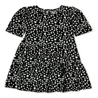 Asimetrična haljina za djevojčice, veličine 4 I Plus