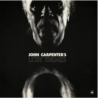 John Carpenter-izgubljene teme-ekskluzivni Australski vinil crno u prozirnoj boji