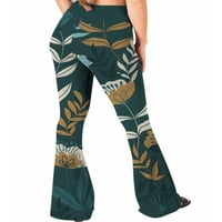 Colisha Women hlače hippie hlače boho gaćice labavi odmor cvjetni otisak dugi SMLBK01-08-SM 2xl