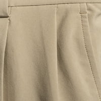 Muške hlače A-liste s aktivnim elastičnim pojasom i dvostrukim naborom u četiri smjera