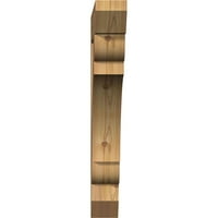 Ekena Millwork 1 2 W 26 D 26 H Olimpijska sloj glatka nosača, zapadnjački crveni cedar