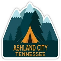 Ashland grad Tennessee suvenir vinilna naljepnica naljepnica za kampiranje dizajn šatora
