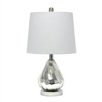 Elegantan dizajn Moderna Kromirana Stolna svjetiljka s nijansama sive boje