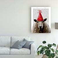 Zaštitni znak likovna umjetnost 'zabava Ovce' platno umjetnost Fab Funky