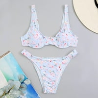 Ženski boemski tiskani bikini set Odjeća Za plažu kupaći kostimi za kupanje na Plaži