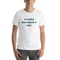 2XL Umjetnička galerija stažiranje Učinite to bolju majicu s kratkim rukavima pamuka po nedefiniranim poklonima