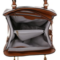 Kolekcija mia K. Karirana torba s torbom preko ramena