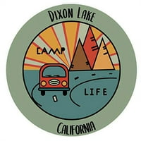Dickson Lake California suvenir vinilna naljepnica dizajn naljepnica za kampiranje
