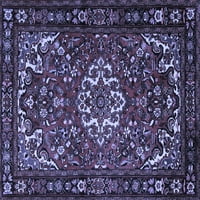 Tradicionalni tepisi u perzijskoj plavoj boji, kvadrat 4 inča
