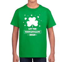 Majica za dječake na Dan svetog Patrika s Irskom sretnom djetelinom i djetelinom, košulja za dječake na Dan svetog