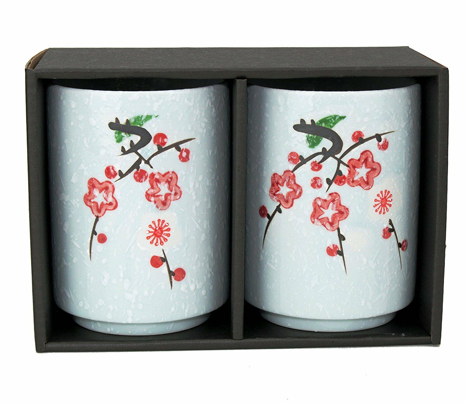 Porculan Green Crni čaj šalice kave Japanske sakura cvjetanje trešnje F15689