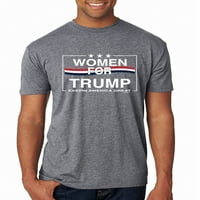 T-shirt Wild Bobby, Women for Trump Political Men Premium Tri Blend, Premium Heather, Medium