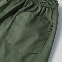 Muške Casual teretne hlače s kamuflažnim umetkom i džepovima, pamučne kratke hlače, muške ljetne kratke hlače
