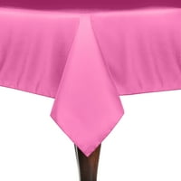 Ultra trendi tekstilni pravokutni platneni stolnjak od poliestera u neonskoj ružičastoj boji