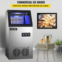 Komercijalni aparat za led od 100 funti 24 sata dnevno, aparat za led od 22 kilograma za skladištenje automatsko