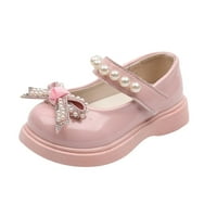 Sandale za djevojčice, cipele za bebe, cipele za princezu s bisernom leptir mašnom, plesne cipele, Cipele za bazen