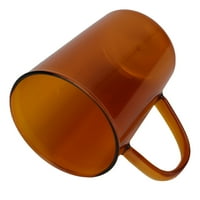 Staklena šalica za kavu, otpornost na visoke temperature i toplinski udar materijal od borosilikatnog stakla 380